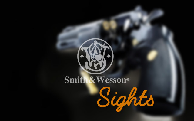 Smith Wesson Model 617 sights